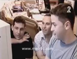 Me on Israeli TV in 2004.